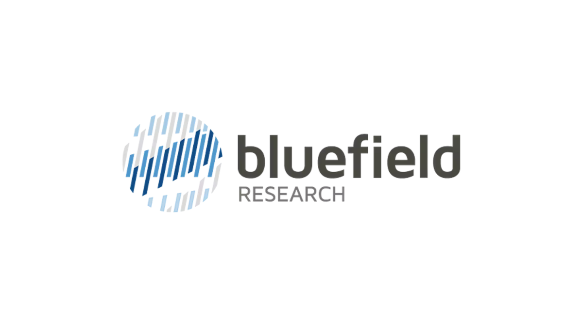 Bluefield Research logo displayed on a white background, representing U.S. water sector analysis.