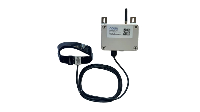 Cellular IoT water leak sensor with flow monitor for indoor use
